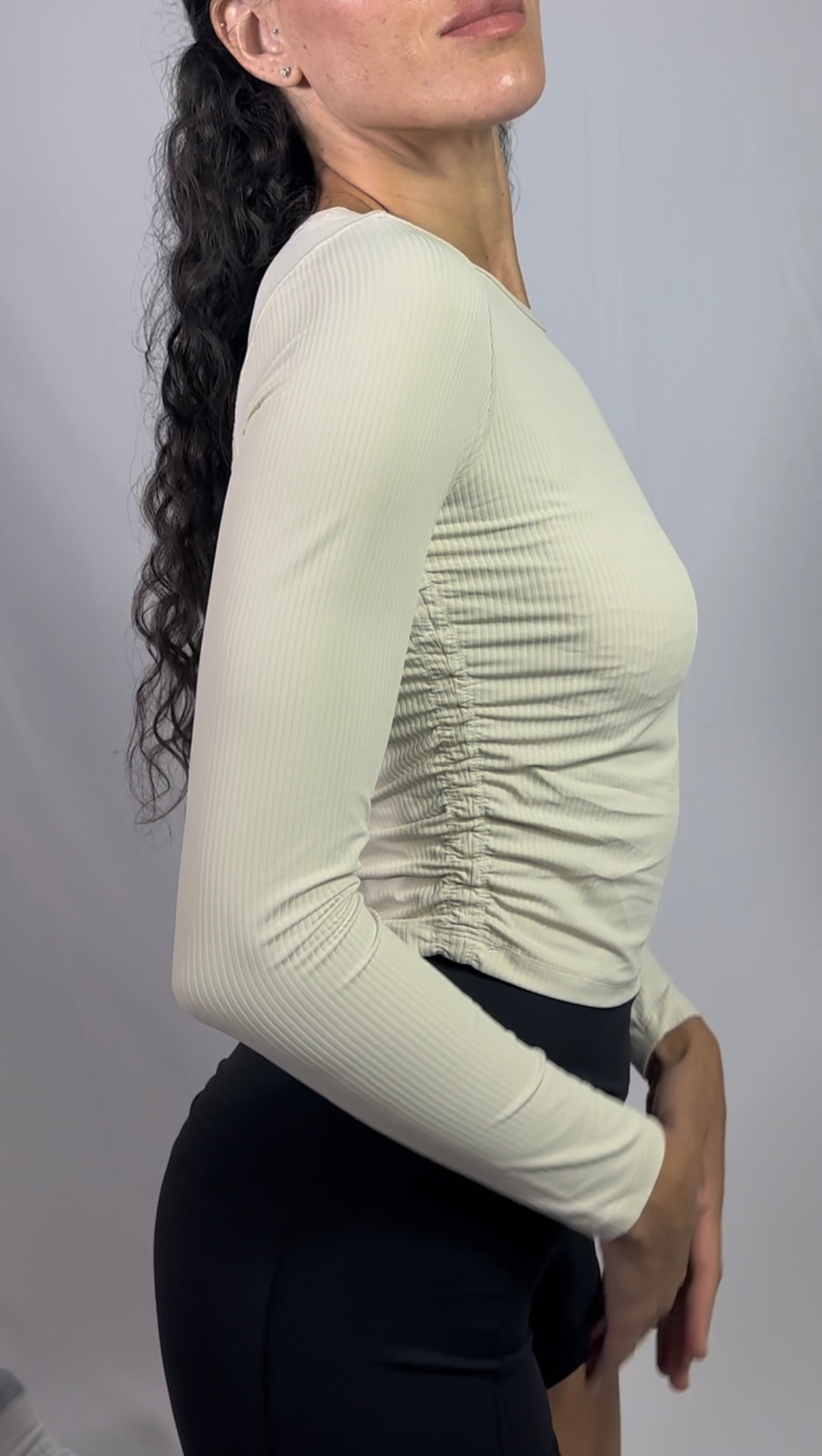 The Sculpt Long-Sleeve Shirt